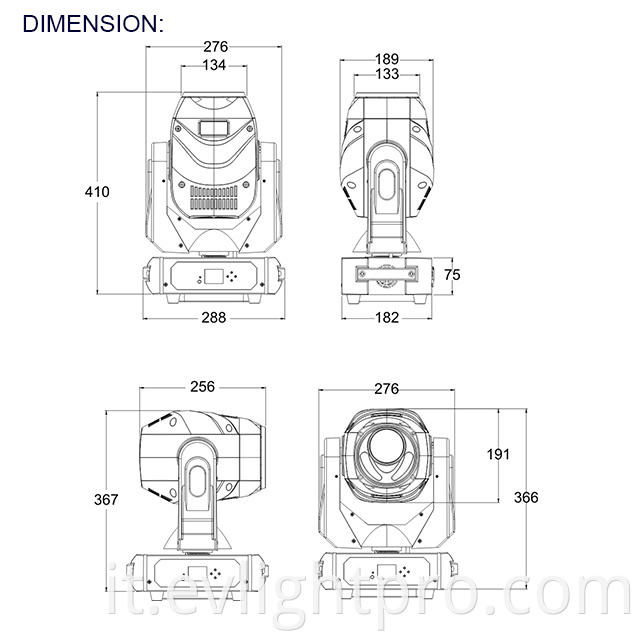 M230 Dimension